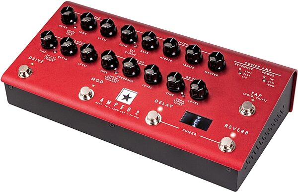 open zoom image for Blackstar Dept. 10 Amped 2 Guitar Amplifier Pedal (100 Watts), New, Action Position Back