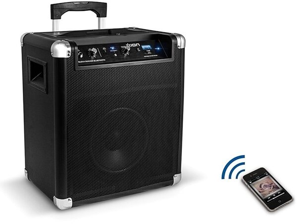 open zoom image for Ion Audio BLOCK ROCKER Bluetooth Portable Sound System, Main