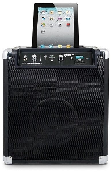 open zoom image for Ion Audio BLOCK ROCKER Bluetooth Portable Sound System, Front