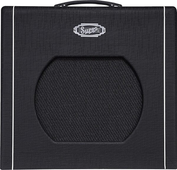 open zoom image for Supro Blues King 12 Guitar Combo Amplifier (15 Watts, 1x12"), Action Position Front