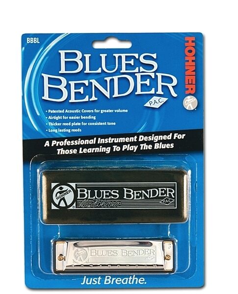 open zoom image for Hohner 34 Blues Bender Harmonica, Package