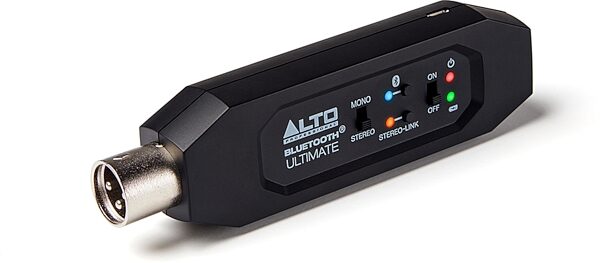 open zoom image for Alto Professional Bluetooth Ultimate Stereo Wireless Receiver, New, Action Position Back