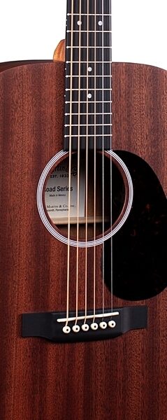 open zoom image for Martin 000-10E Road Series Acoustic-Electric Guitar (with Gig Bag), Action Position Back