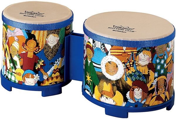 open zoom image for Remo Rhythm Club Bongos, 5 and 6 inch, RH-5600-00, Main