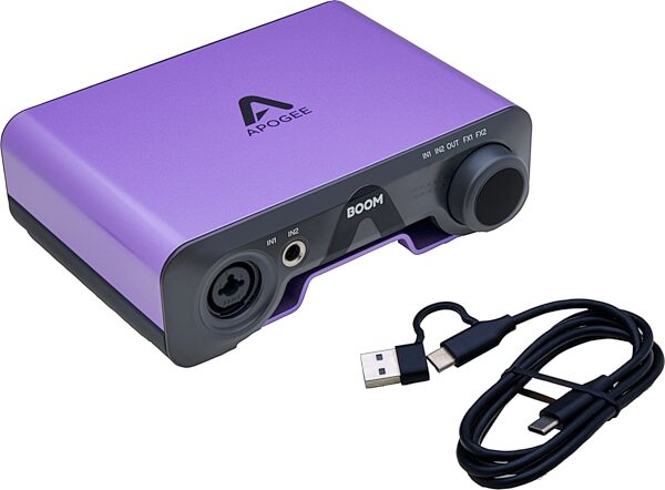 open zoom image for Apogee Boom USB Audio Interface, New, Action Position Back
