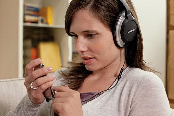 open zoom image for Bose AE2i Audio Headphones, In Use 3