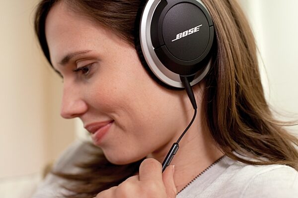 open zoom image for Bose AE2i Audio Headphones, In Use 4