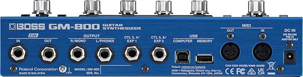 open zoom image for Boss GM-800 Guitar Synthesizer, New, Main with all components Front