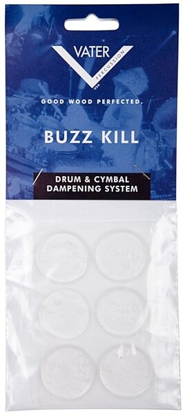 open zoom image for Vater Buzz Kill Drum Dampening Gels, Clear, Main
