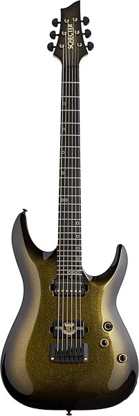 open zoom image for Schecter C-1 50th Anniversary Electric Guitar, Gold Burst, Open Box (Very Good), Main