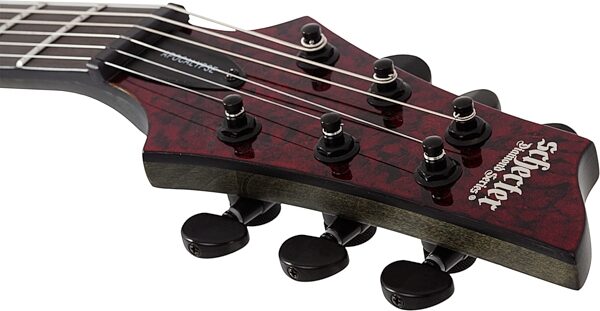 open zoom image for Schecter C1 Apocalypse Electric Guitar, Action Position Back