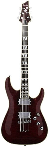 open zoom image for Schecter C-1 Custom Electric Guitar, Black Cherry