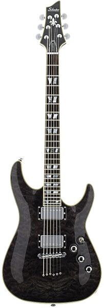 open zoom image for Schecter C-1 Custom Electric Guitar, See Thru Black
