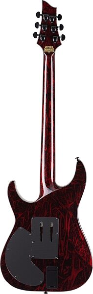 open zoom image for Schecter C-1 FRS Silver Mountain Electric Guitar, Action Position Back