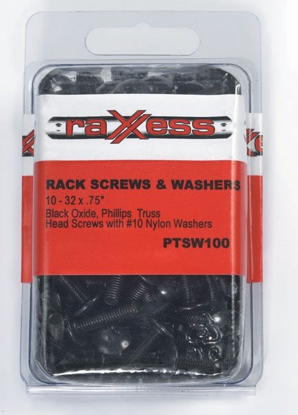 open zoom image for RaXXess Rack Hardware with Washers, Pack of 100