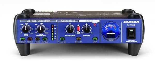 open zoom image for Samson C-Valve Tube Microphone Preamp, Main