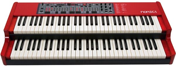 open zoom image for Clavia Nord C1 Dual Manual Combo Organ, Front