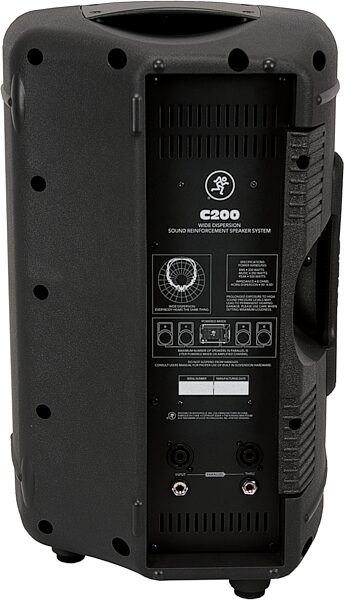 open zoom image for Mackie C200 Compact Passive, Unpowered PA Speaker (1x10"), New, Back