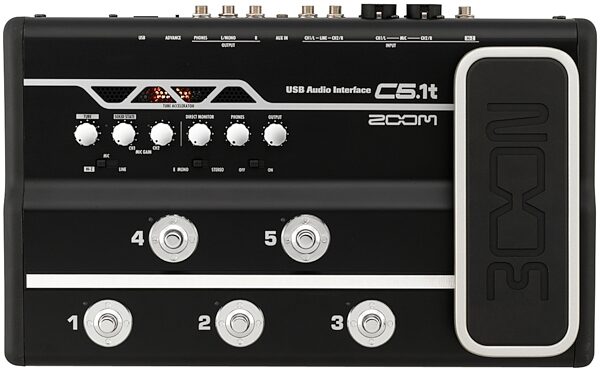 open zoom image for Zoom ZFX C5.1T Modeling Software with USB Computer Recording Interface, Top