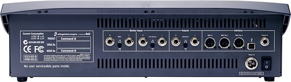 open zoom image for Digidesign Command 8 Control Surface for Pro Tools, Back