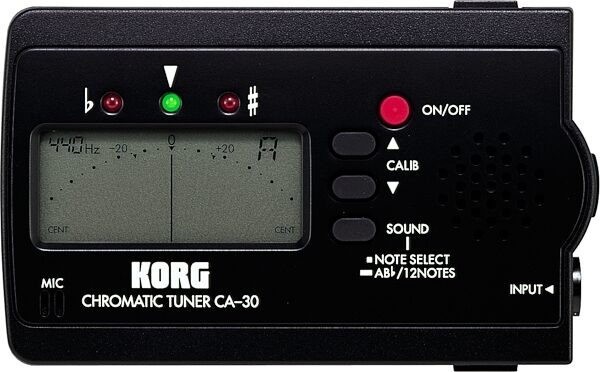 open zoom image for Korg CA30 Chromatic Tuner, Main