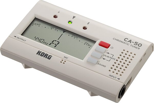 open zoom image for Korg CA-50 Chromatic Tuner, New, Action Position Back