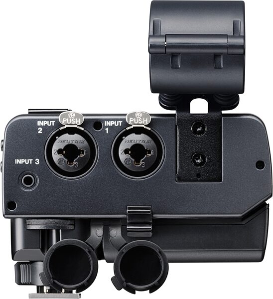 open zoom image for TASCAM CA-XLR2d XLR Microphone Adapter, Nikon / Universal Analog Interface Kit, CA-XLR2d-AN, Action Position Back