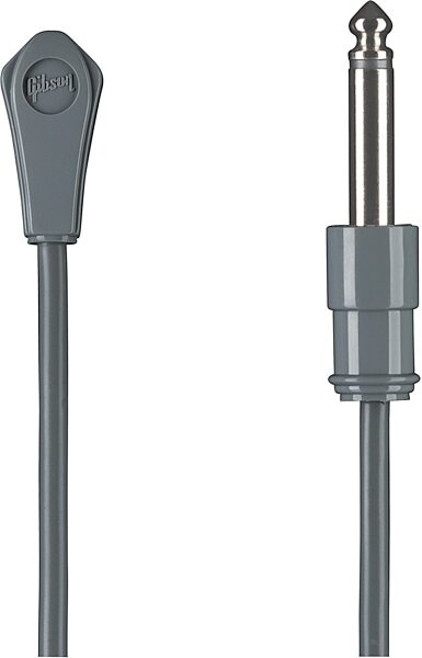 open zoom image for Gibson Vintage Original Instrument Cable, Gray, 10 foot, Action Position Back