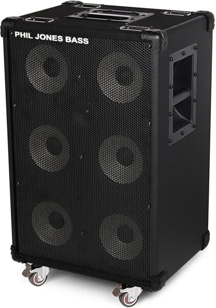 open zoom image for Phil Jones Bass Cab 67 Bass Speaker Cabinet (500 Watts, 6x7"), 8 Ohms, Main Side