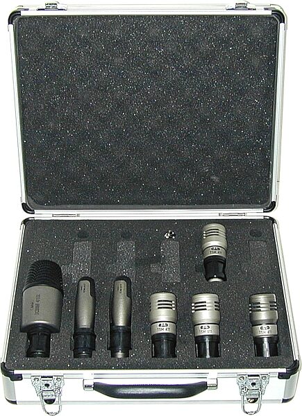open zoom image for CAD PMP742C 7-Piece Drum/Instrument Microphone Package, Main