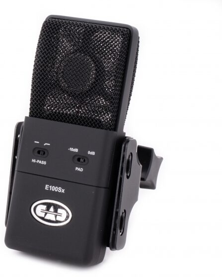 open zoom image for CAD Equitek E100Sx Large-Diaphragm Condenser Microphone, Action Position Front