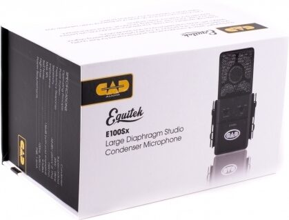 open zoom image for CAD Equitek E100Sx Large-Diaphragm Condenser Microphone, Action Position Front