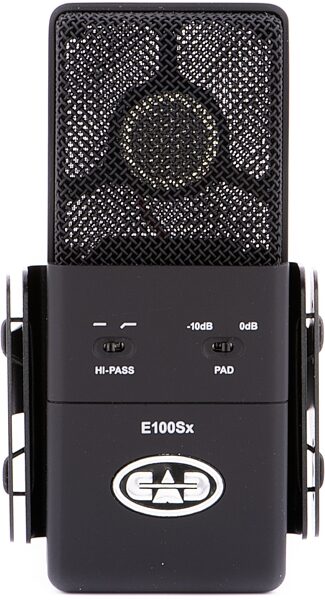 open zoom image for CAD Equitek E100Sx Large-Diaphragm Condenser Microphone, Action Position Front