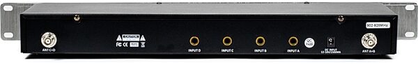 open zoom image for CAD Audio GXLIEM4 Quad-Channel UHF Wireless IEM System, New, Action Position Back