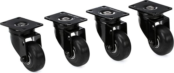 open zoom image for QSC CASTER KIT-S Caster Wheels for KS Subwoofers, New, main