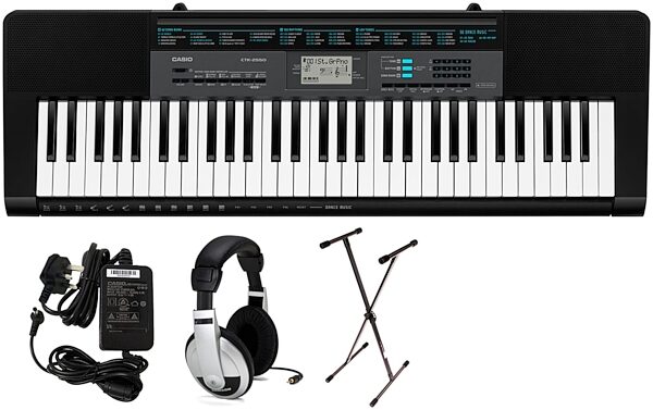open zoom image for Casio CTK-2550 Portable Electronic Keyboard, CAS CTK2550 PPK