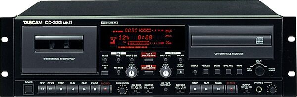 open zoom image for TASCAM CC222MKII Combo CD/Tape Recorder/Player, Main