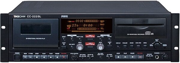 open zoom image for TASCAM CC222SL CD Recorder and Cassette Combo, Main