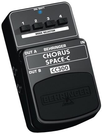 open zoom image for Behringer CC300 Space-C Analog 3-Dimensional Chorus Pedal, Left