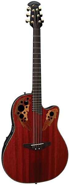open zoom image for Ovation CC48PD Celebrity Deluxe Super-Shallow Bowl Cutaway Acoustic-Electric Guitar, Main
