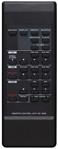 open zoom image for TASCAM CD-A580 Cassette/CD/USB MP3 Player Recorder, New, Remote
