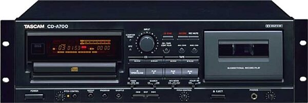 open zoom image for TASCAM CDA700 Balanced CD/Cassette with SPDIF, Main