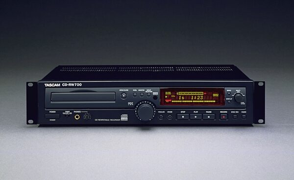 open zoom image for TASCAM CDRW700 CD Player and Recorder, Main