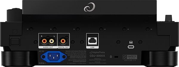 open zoom image for AlphaTheta CDJ-3000X Digital Media Player, New, Action Position Back