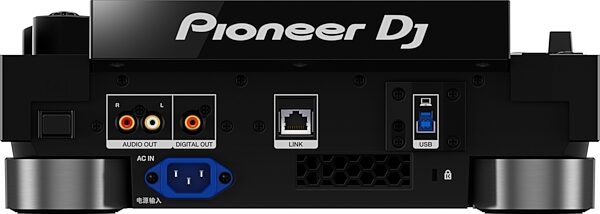 open zoom image for Pioneer DJ CDJ-3000 Professional Media Player, Black, Rear