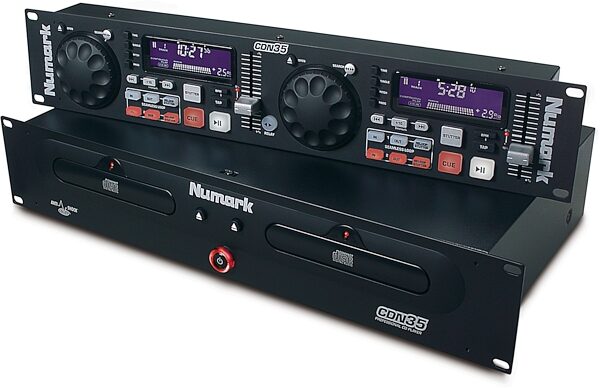 open zoom image for Numark CDN35 Fusion Series Dual CD Player with Anti Shock, Main