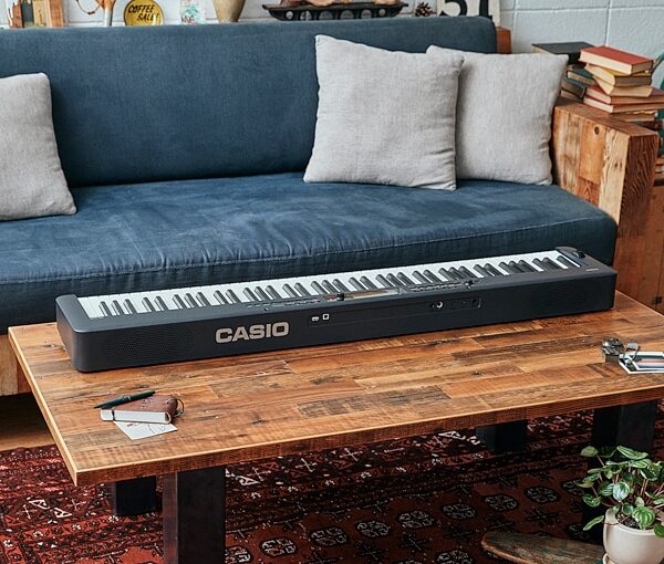 open zoom image for Casio CDP-S360 Compact Digital Piano, Black, CDP-S360BK, In Use