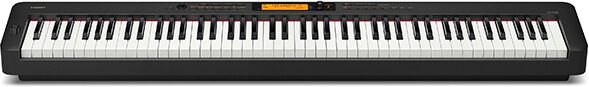 open zoom image for Casio CDP-S360 Compact Digital Piano, Black, CDP-S360BK, Front