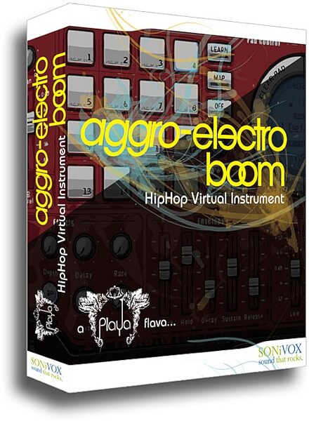 open zoom image for SONiVOX Playa Aggro Electro Boom Virtual Instrument, Main