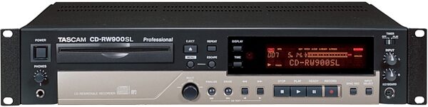 open zoom image for TASCAM CD-RW900SL CD Recorder with MP3 Playback, Main